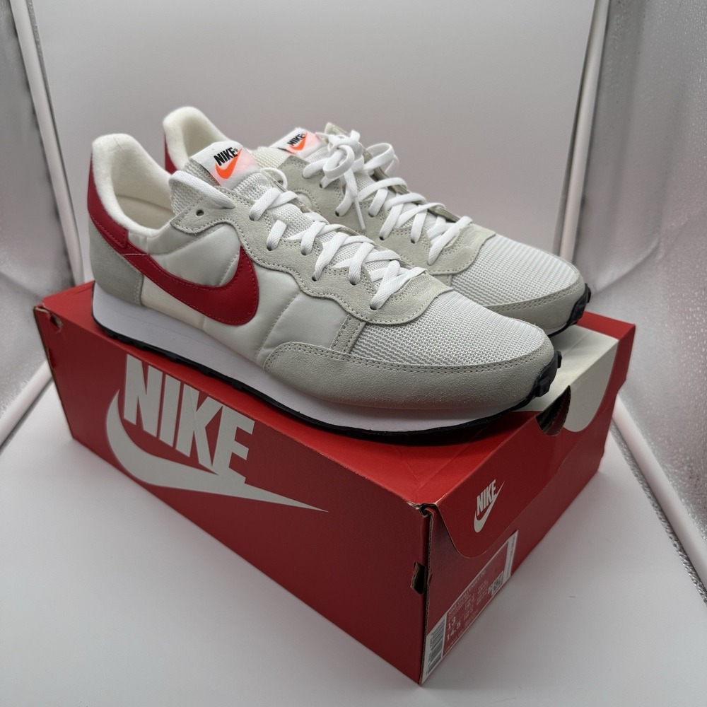 NIKE CHALLENGER OG MEN'S SNEAKER White/University Red CW7645-100 Shoe Size 13
